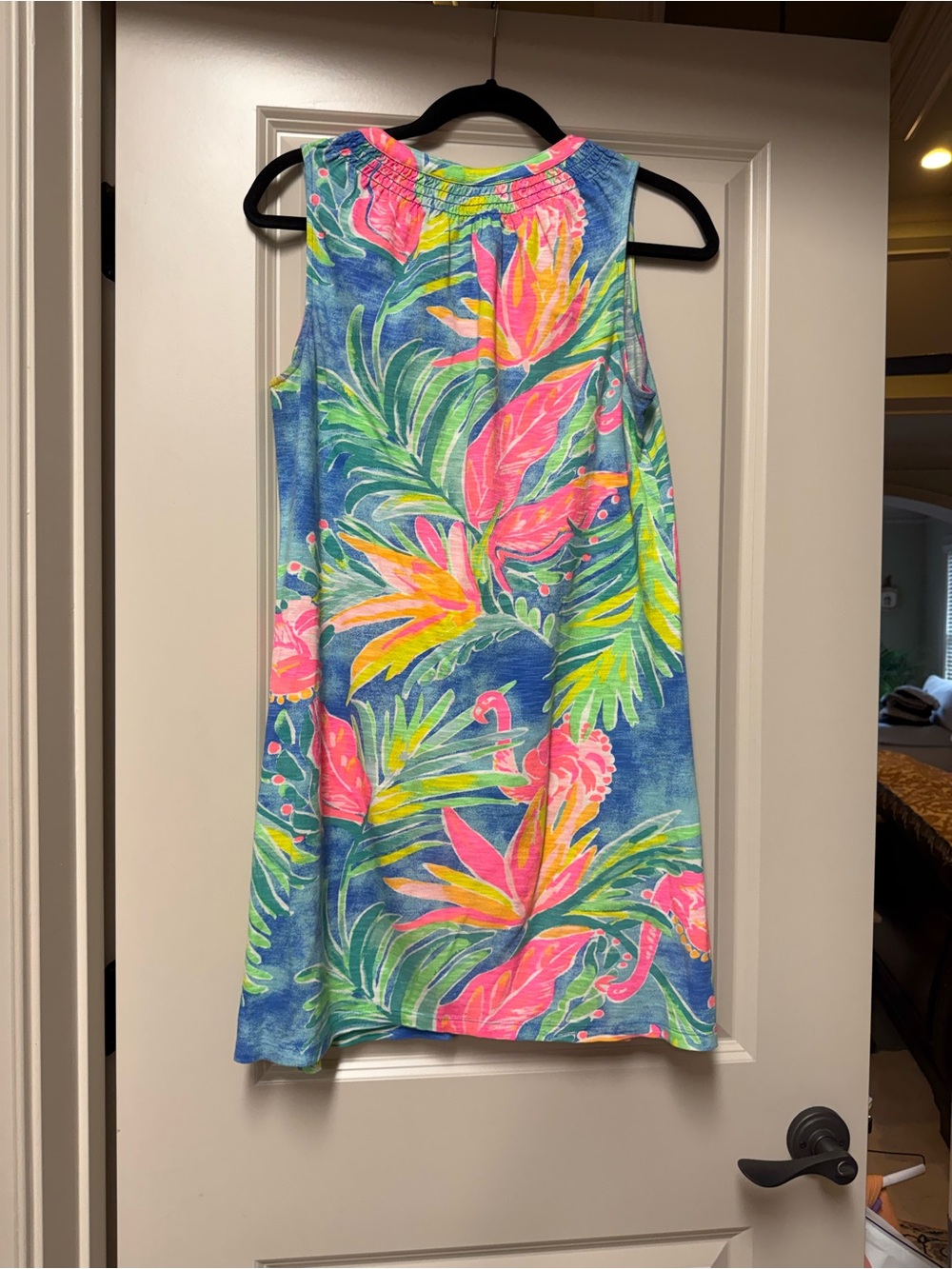 Lilly Pulitzer Pastel Watercolor Knit Top - Blue, Pink & Yellow - Picture 4 of 6
